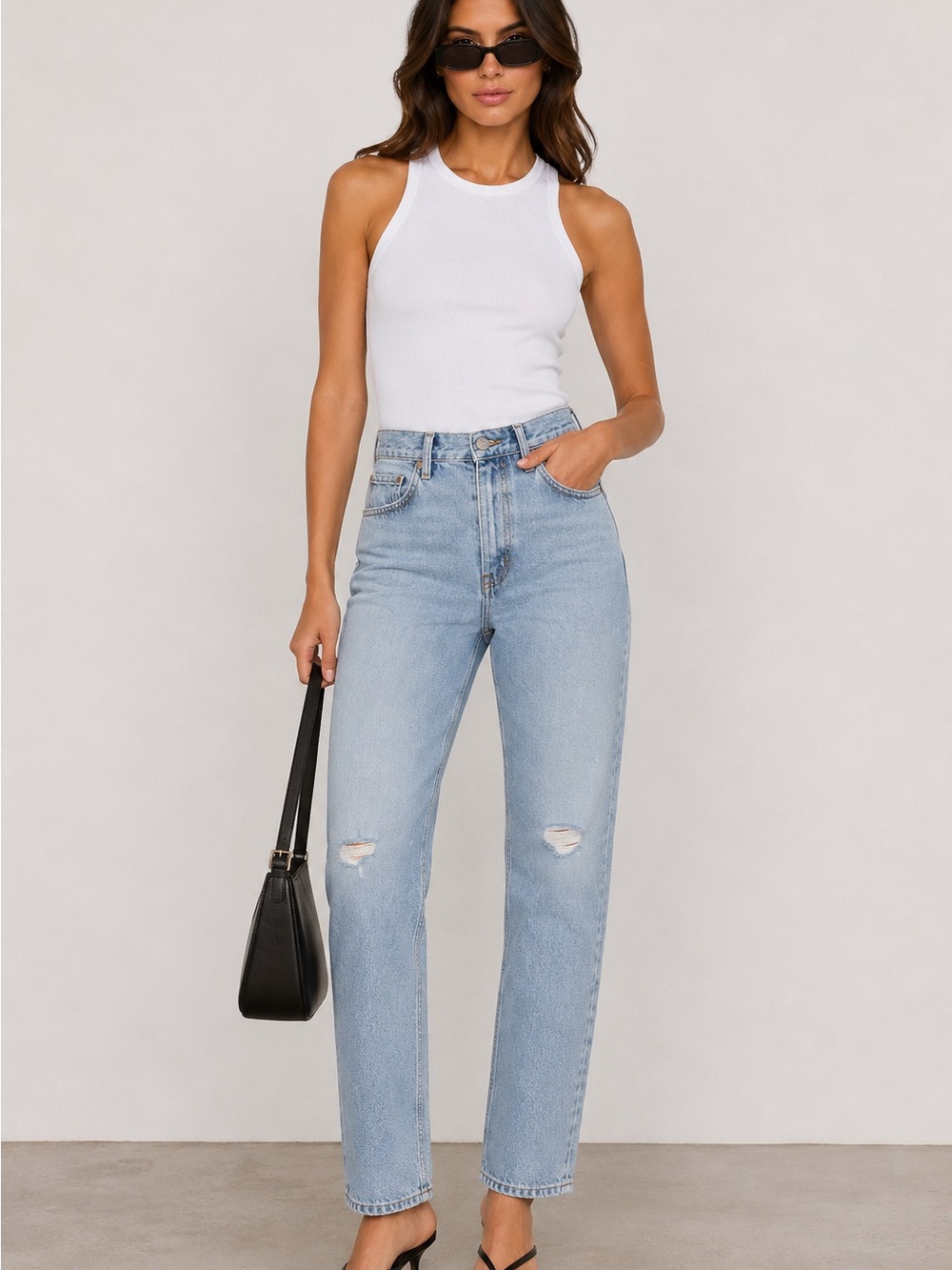 AGOLDE 90s Pinch Waist High Rise Straight Jeans – Flashback Sz 29
